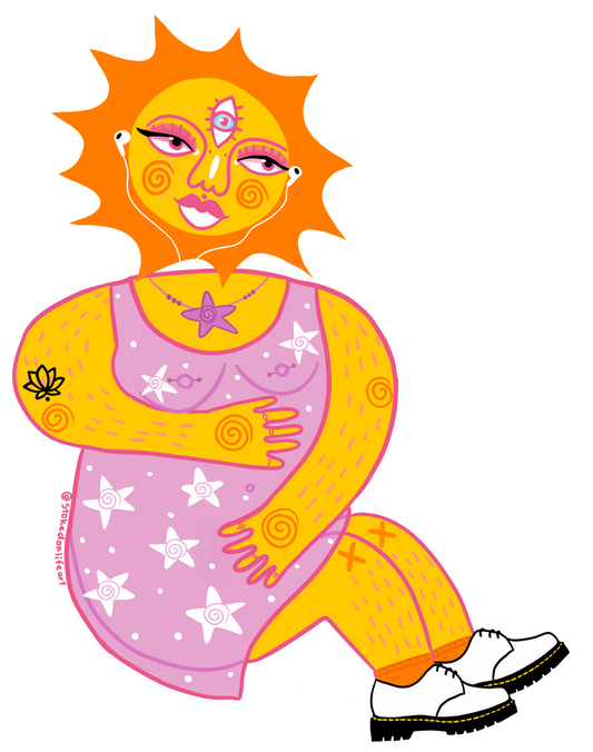 Whimsy Gal Sticker